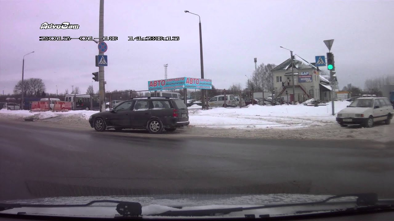 AutoGrodno.by: пешеход не заметил буксировочный трос между авто. Случай в Гродно.