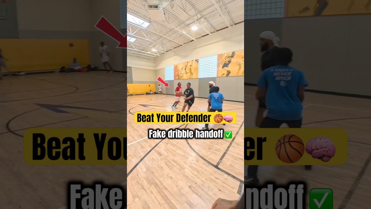 How To Beat Any Defender In Basketball 🧠 #basketball #tips #hoops #ballislife #iq #tricks #nba