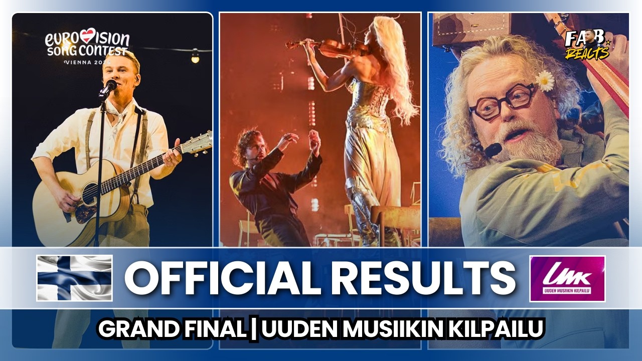 Uuden Musiikin Kilpailu 2026: Official Results - Grand Final | FINLAND 🇫🇮 ESC 2026 🎶😍 #esc2026
