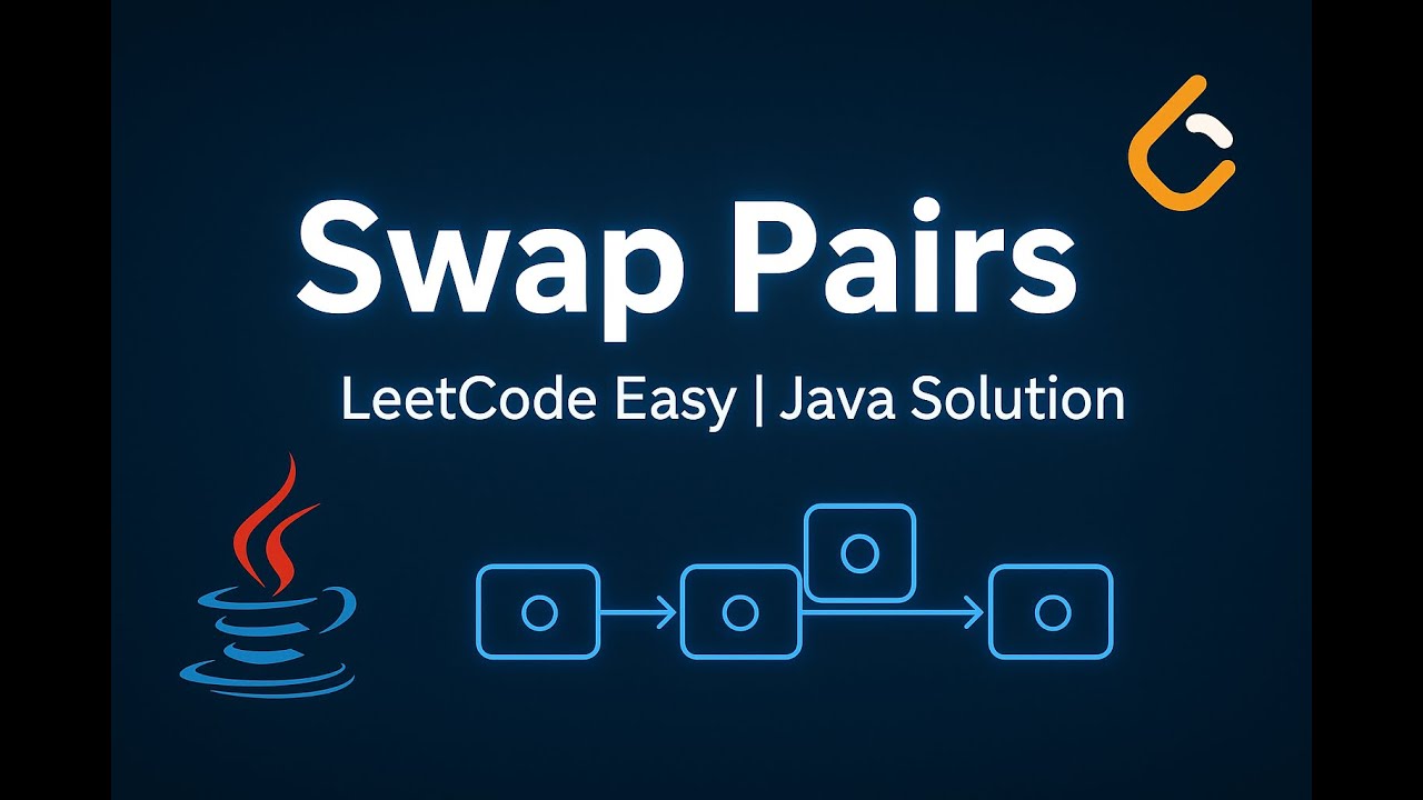 Swap Nodes in Pairs | LeetCode #24 Java Solution Explained Step-by-Step (Linked List) | Dev POV