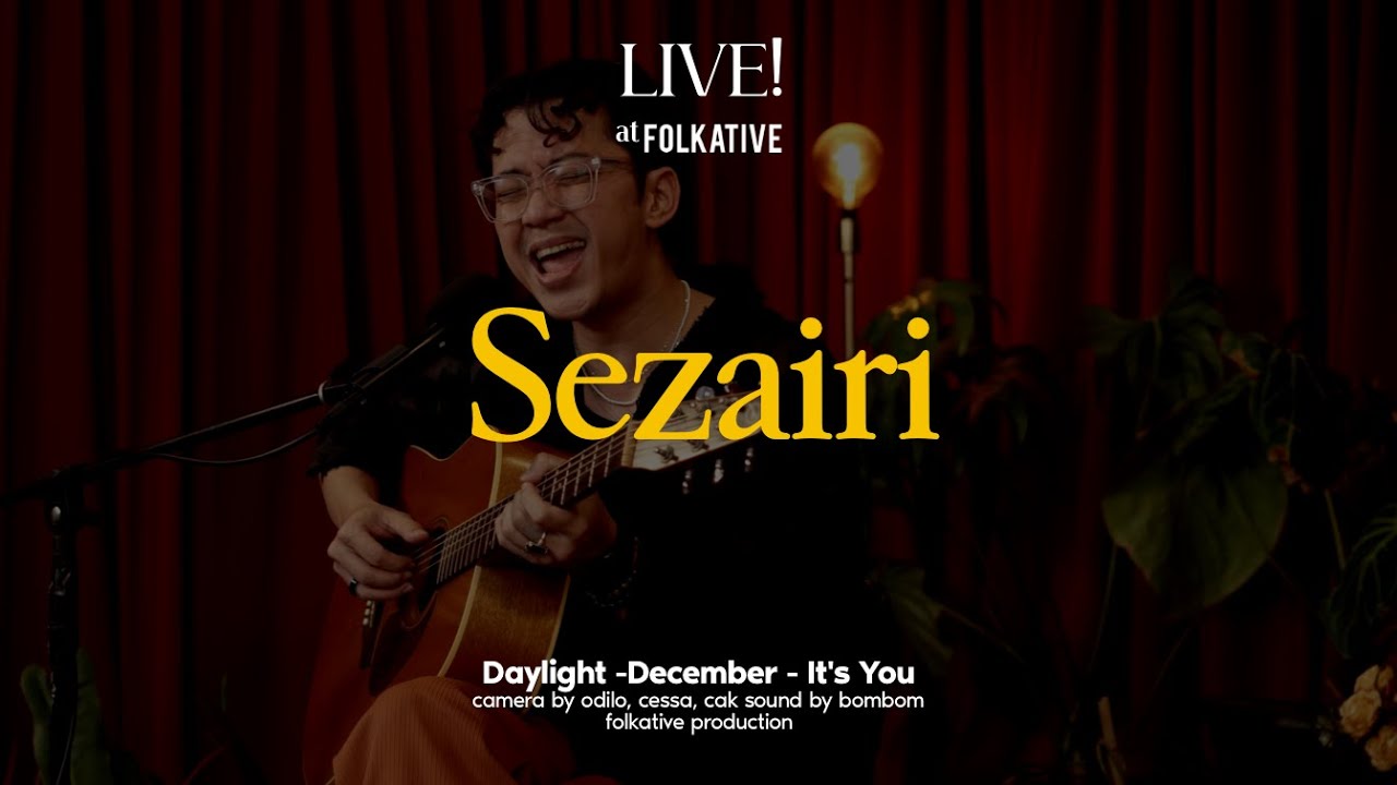 Sezairi Acoustic Session | Live! at Folkative
