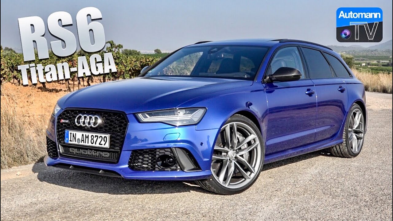 2018 Audi RS6 Titan-Exhaust - DRIVE & SOUND (60FPS)