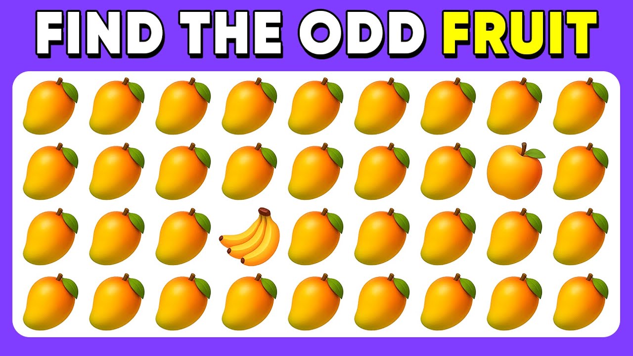 Find the ODD Emoji Out - Nature Edition 🍏🐼🦖 Easy, Medium, Hard | Ultimate Emoji Quiz