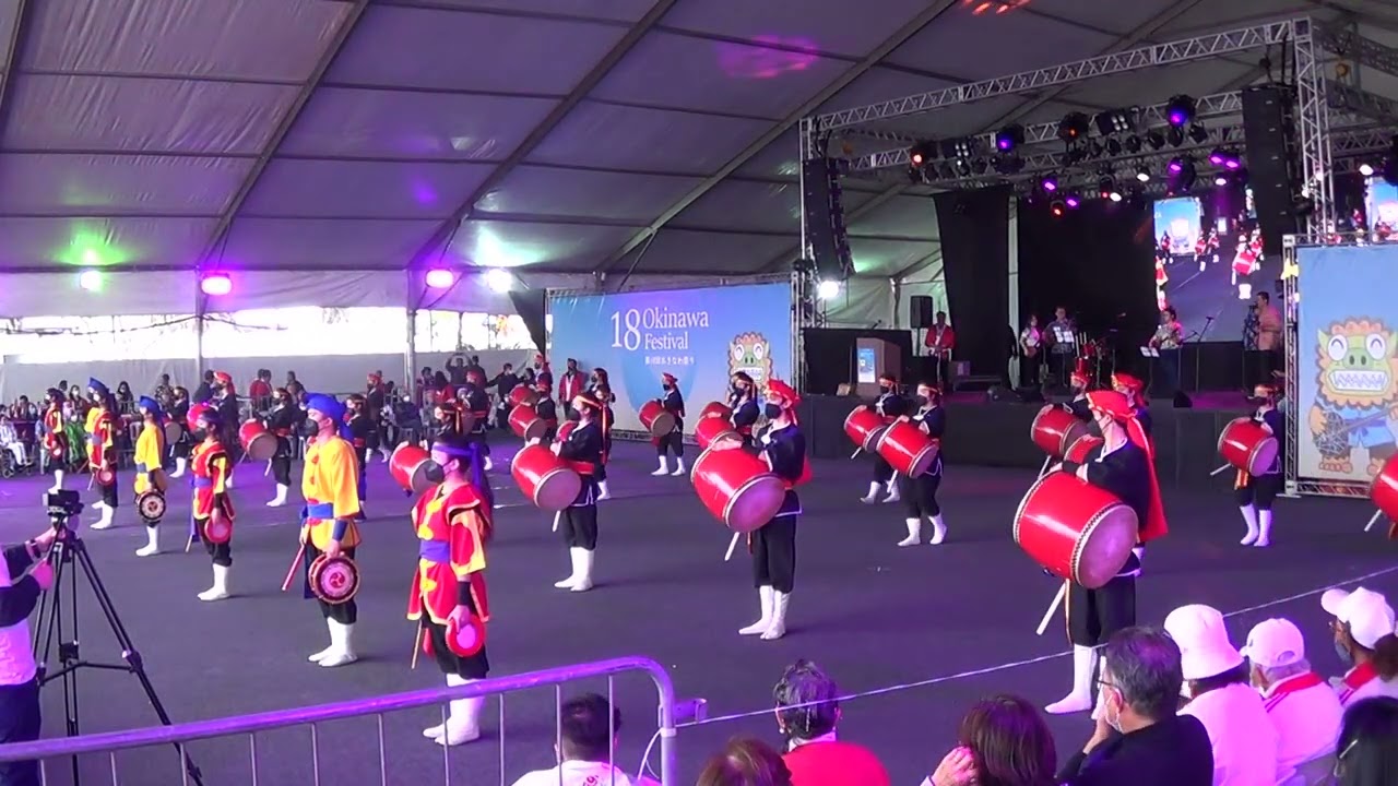 18ºOKINAWA FESTIVAL 2022 - Ryukyu Koku Matsuri Daiko -KAMIGAMI NO UTA