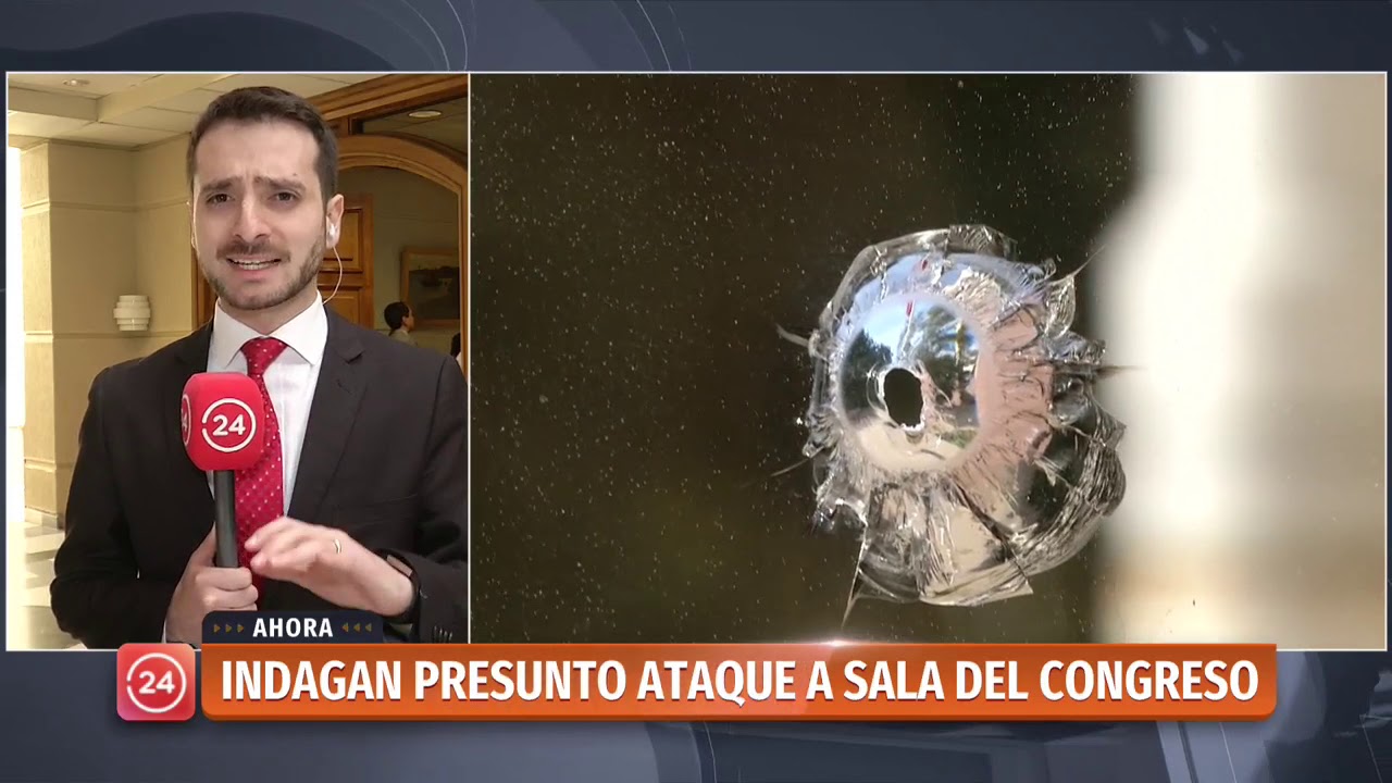 Investigan presunto ataque a la sala de Comit&eacute; del Senado en Valpara&iacute;so | 24 Horas TVN Chile