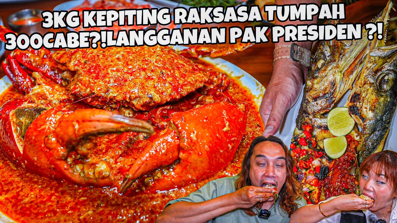 LANGGANAN PAK PRESIDEN?! 3KG KEPITING TUMPAH 300 CABE NERAKA TERMURAH SEDUNIA! ASLI BALIKPAPAN