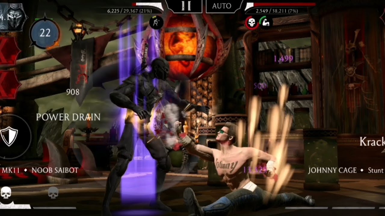Mortal kombat (mobile) another fight another deflect save 
