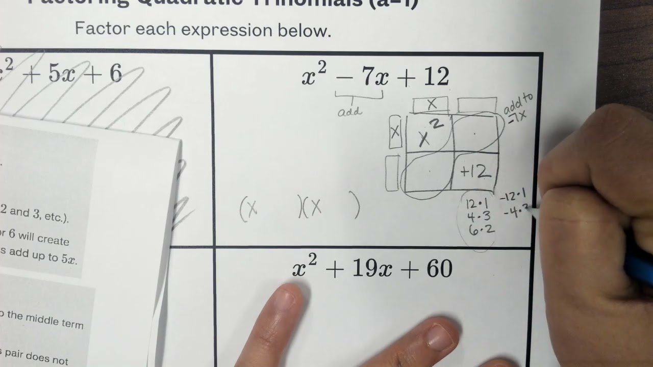 Factoring Example 2
