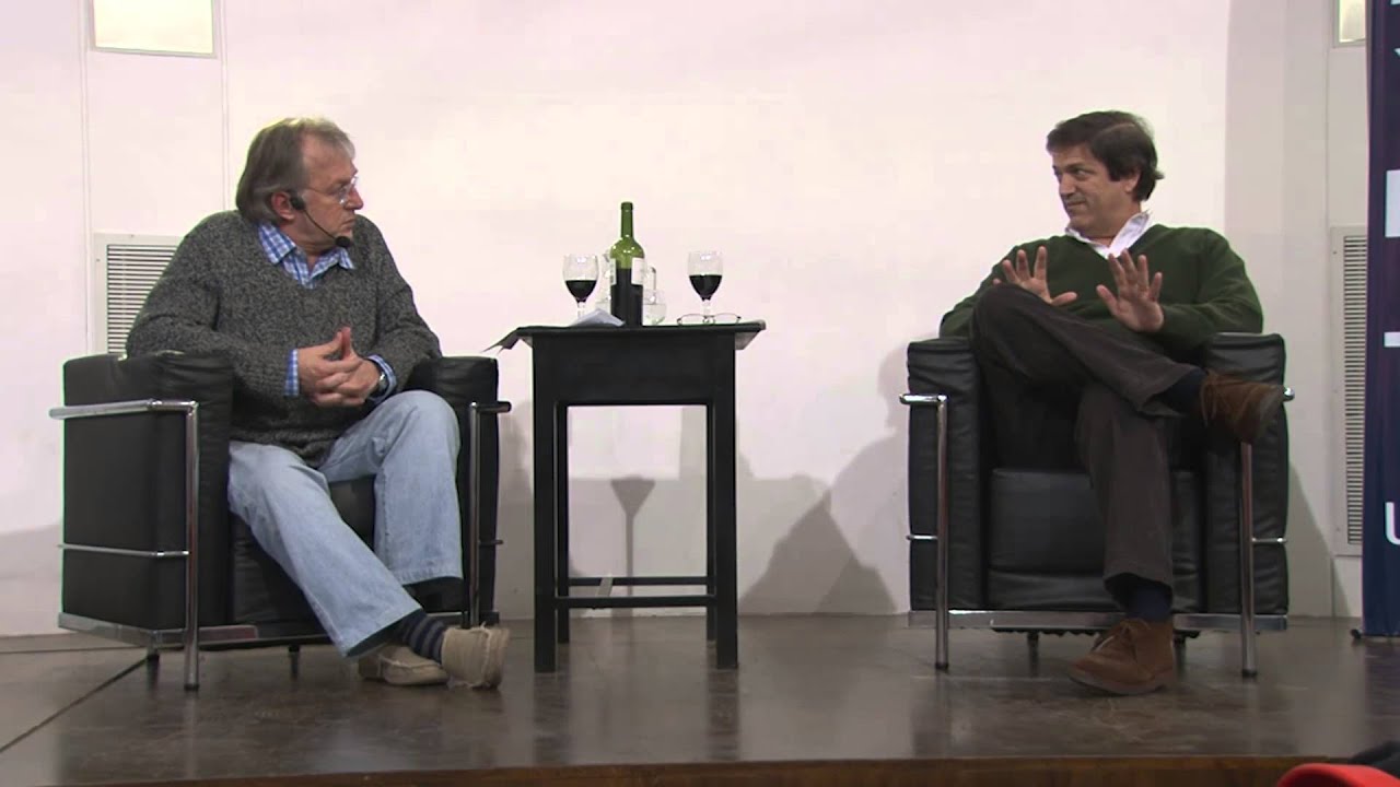 Luis Pescetti y Miguel Espeche en la UNSAM