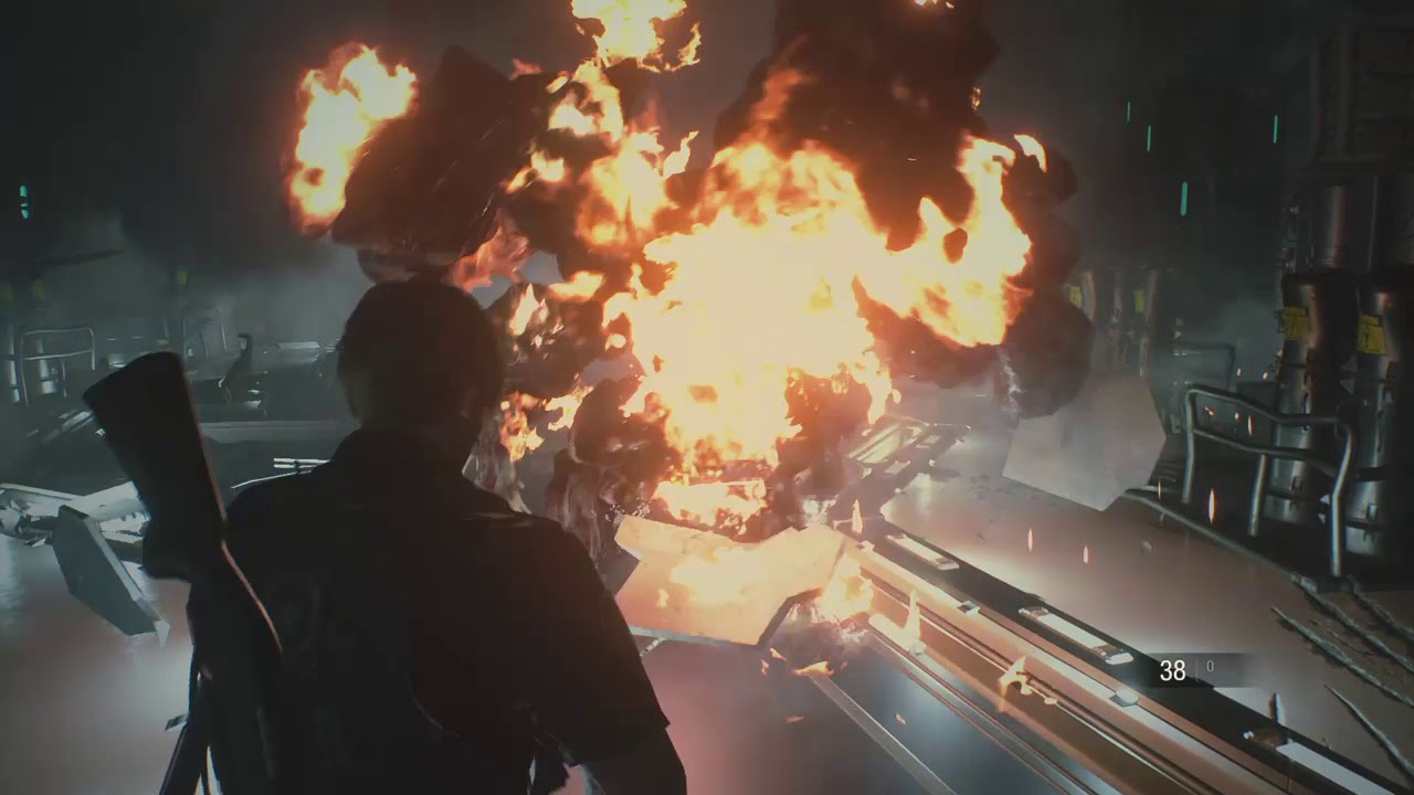 RESIDENT EVIL 2 como matar a William Birkin 3ra fase (modo Hardcore)