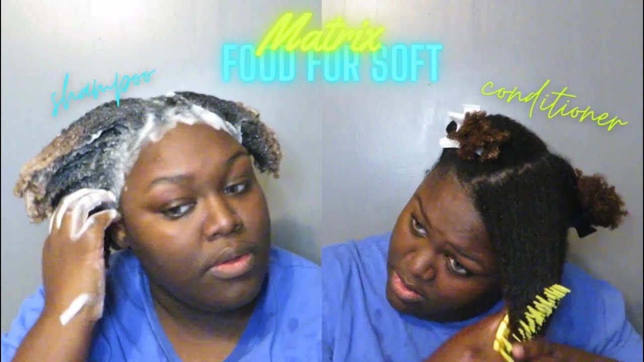 Matrix Food For Soft Shampoo & Conditioner | Wash Day
