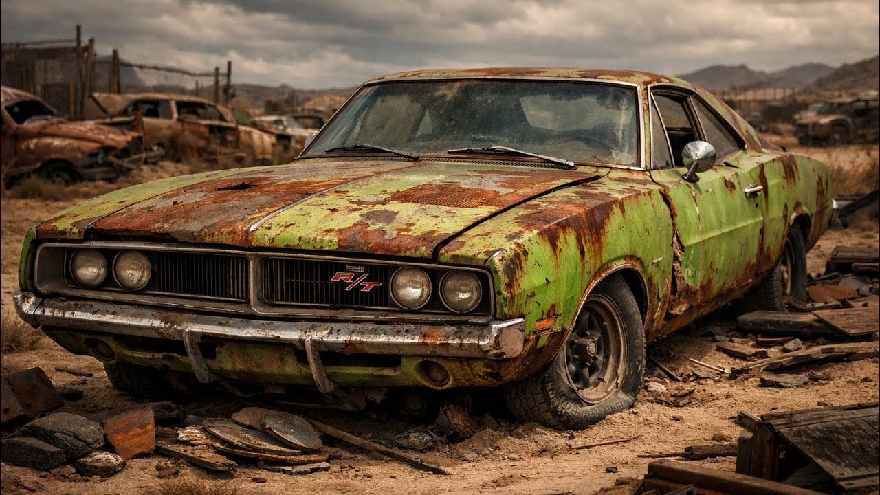 ASMR Car Restoration | Full Restoration Dodge Charger R/T 1969 | Quiet Motors