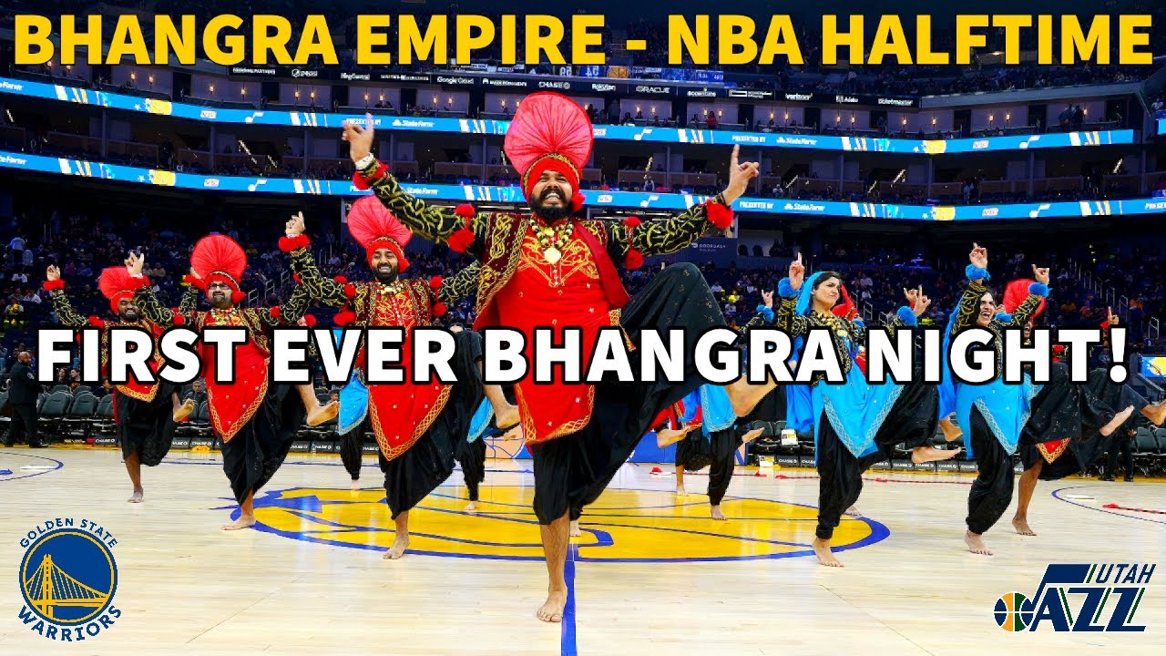 Bhangra Empire @ NBA Halftime Show (Warriors vs. Jazz) 2023