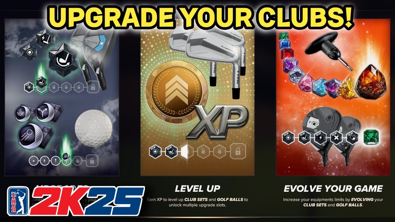 Fittings, LVL-⬆️ Tokens & EVO Tools Explained! | PGA Tour 2K25 Guide Ep. 7