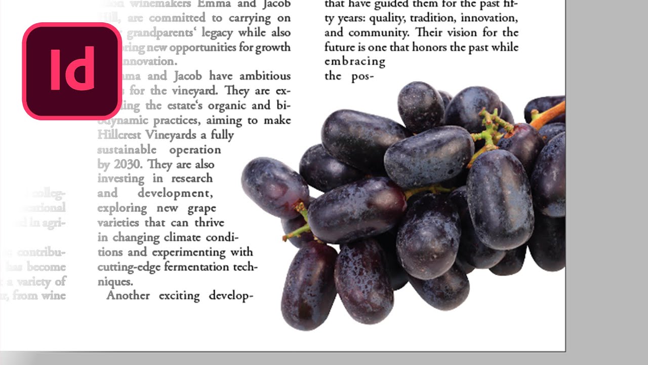 How to Use Text Wrap In InDesign