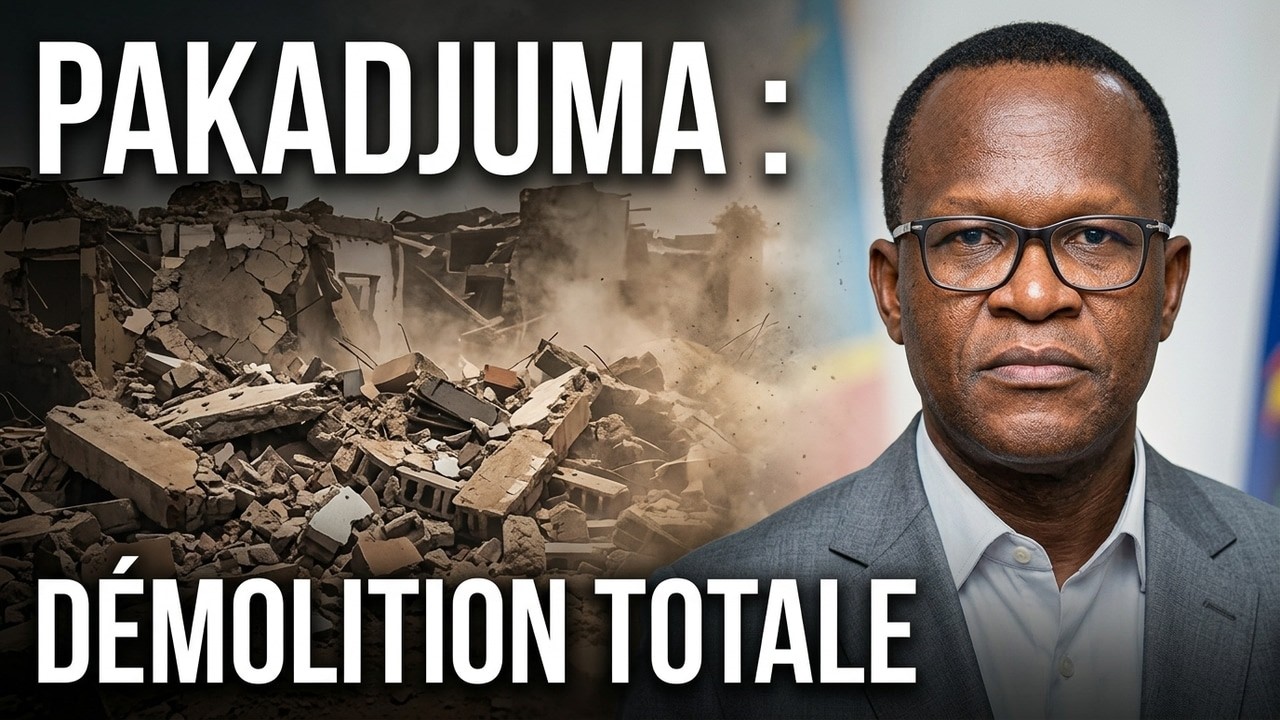 Démolition à Pakadjuma Kinshasa 