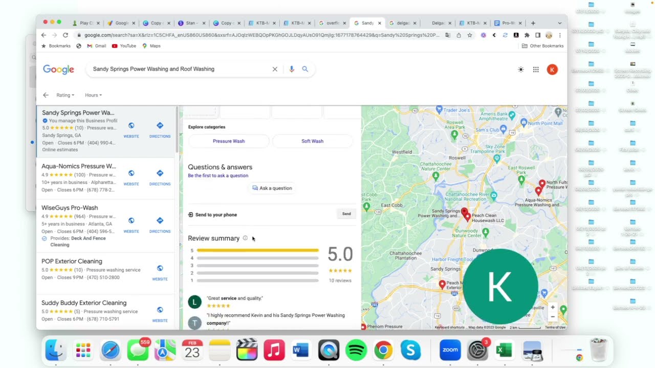Generate More Customers For Your Pressure Washing Business With A Complete Google Business Profile!