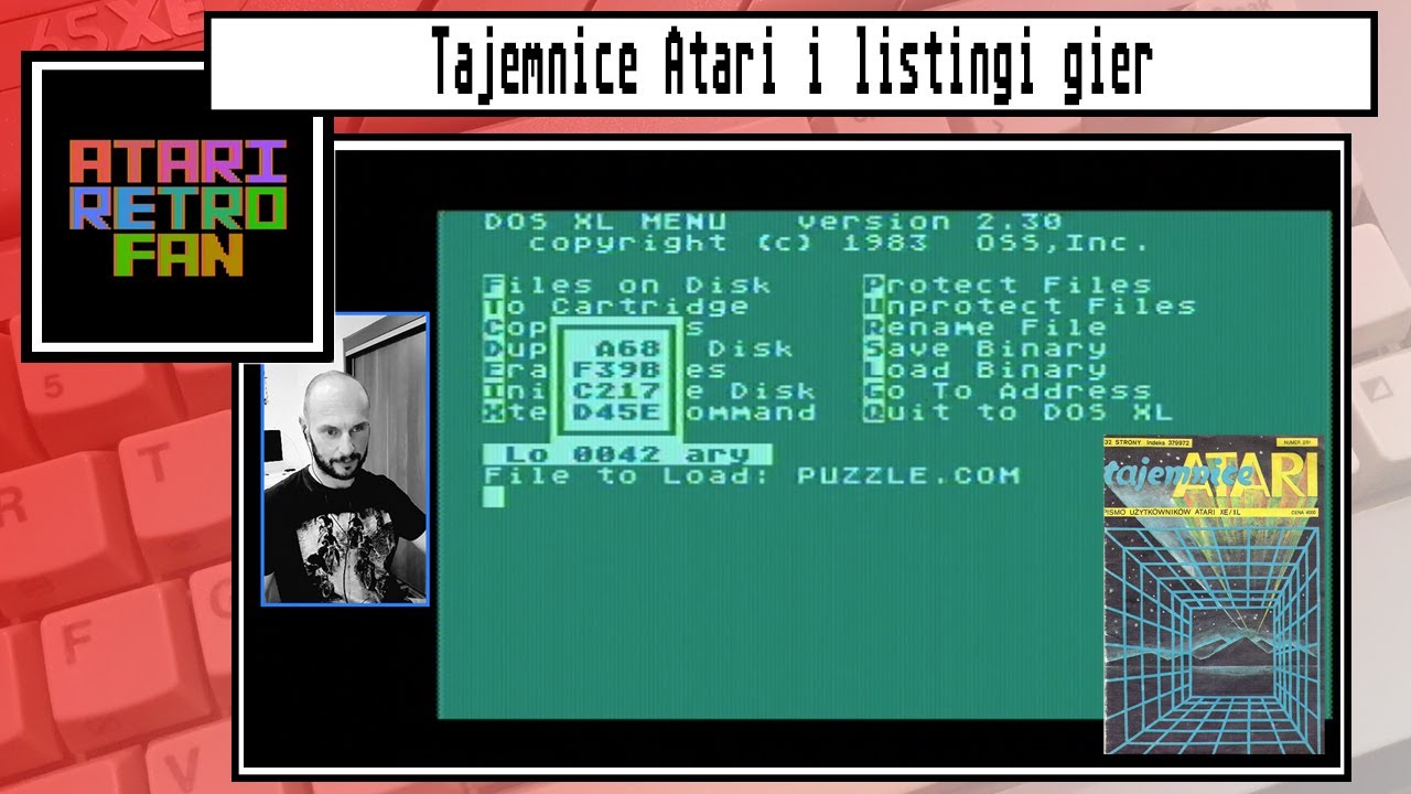 Tajemnice Atari i listingi gier