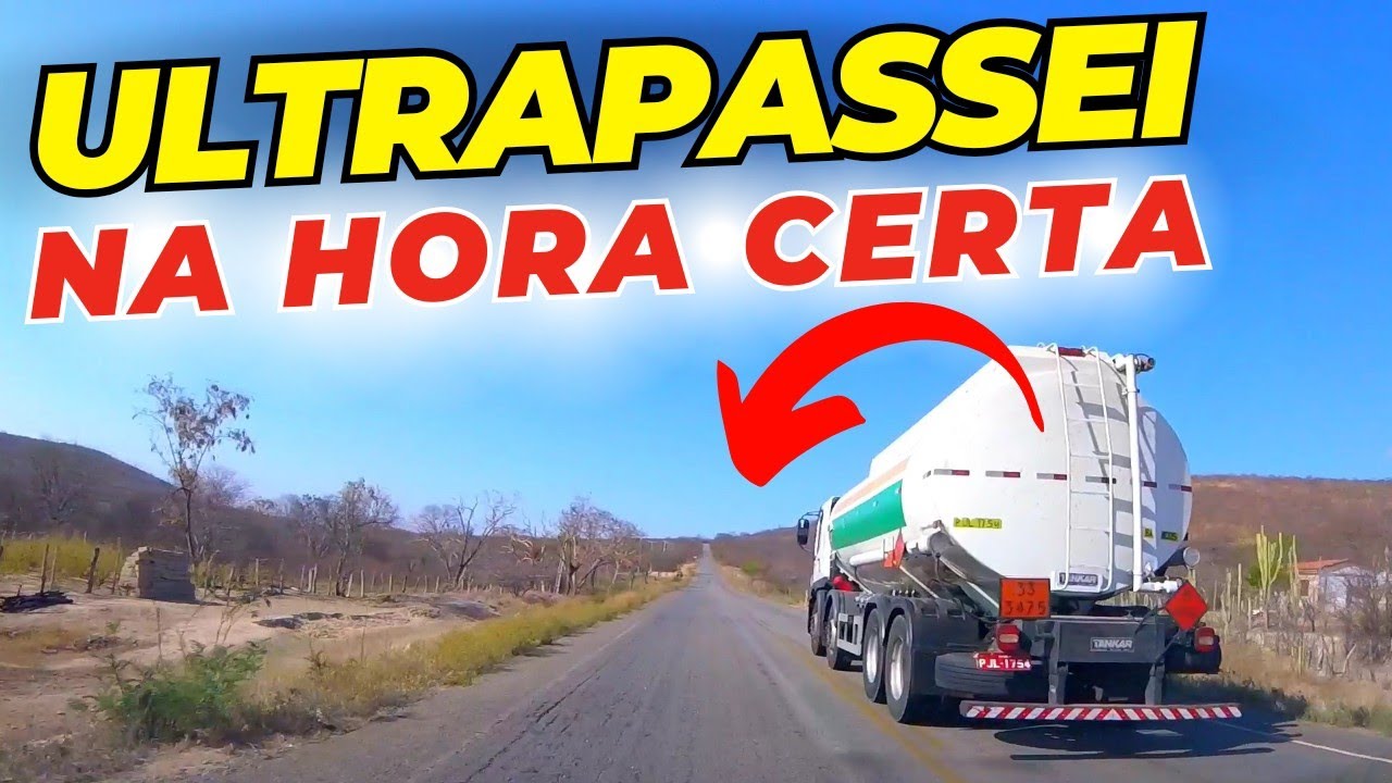 Como ultrapassar caminhões e escolher o momento certo para ultrapassar