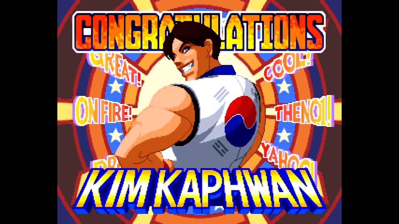 Real Bout Fatal Fury 2: The Newcomers - Kim Kaphwan (Level 8) (Arcade)