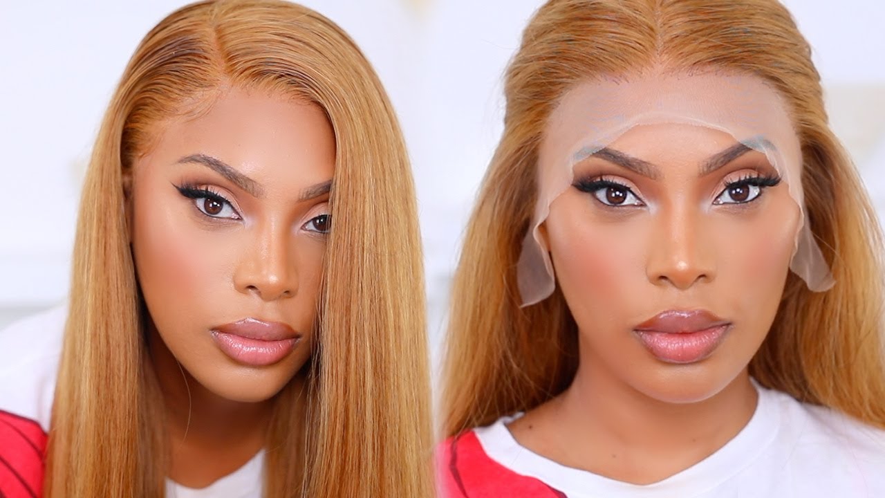 YOU DON'T NEED HD LACE| HOW TO MELT TRANSPARENT LACE WIG
