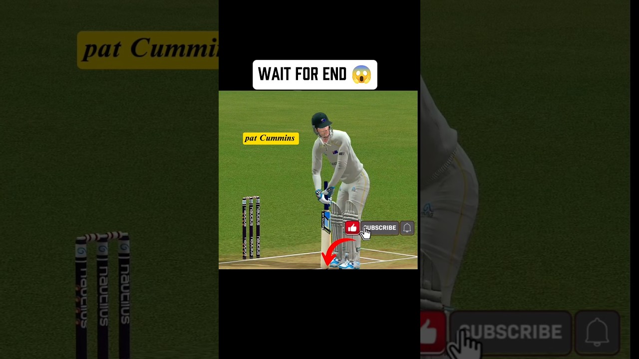 Pat Cummins Batting Style/Real Cricket 24 