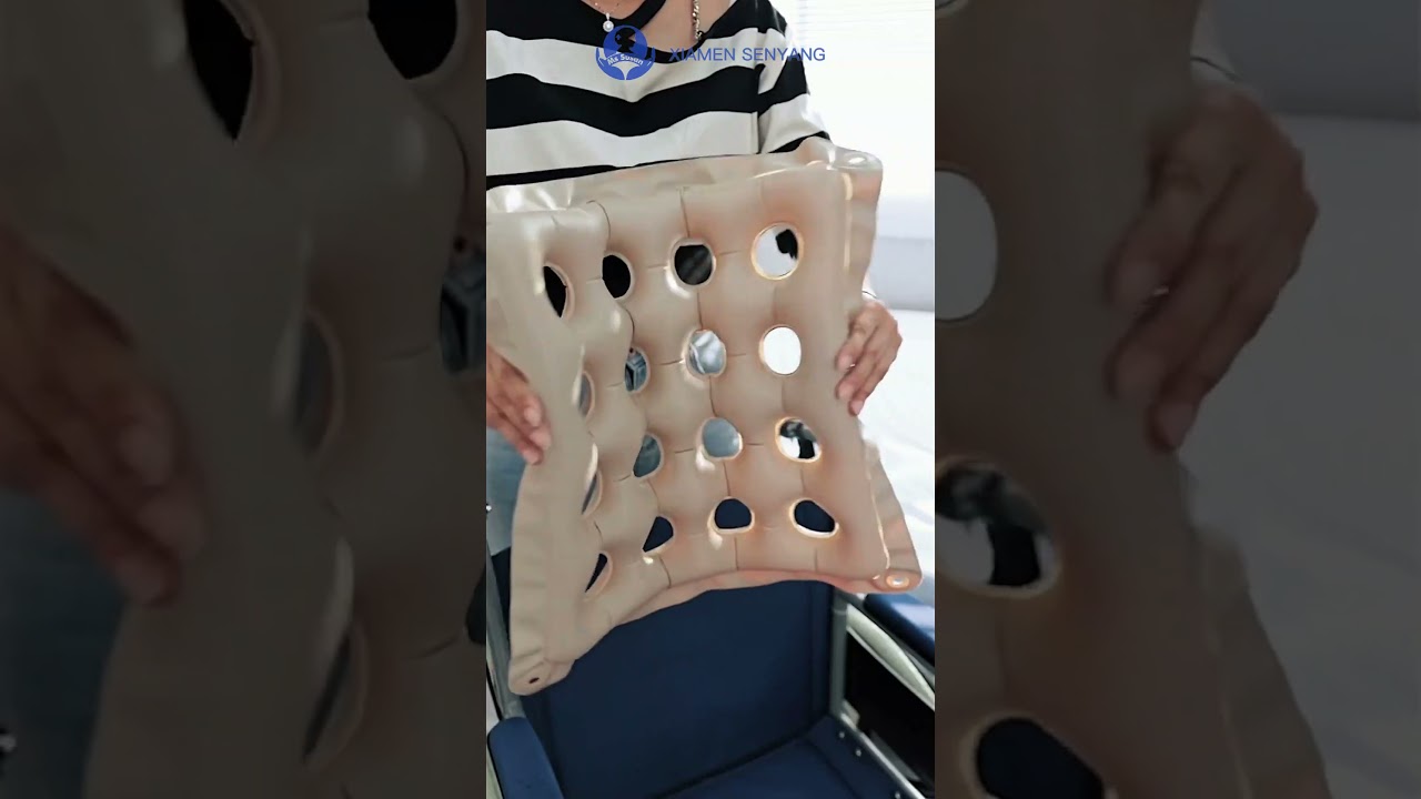 inflatable air seat cushion for wheelchair
