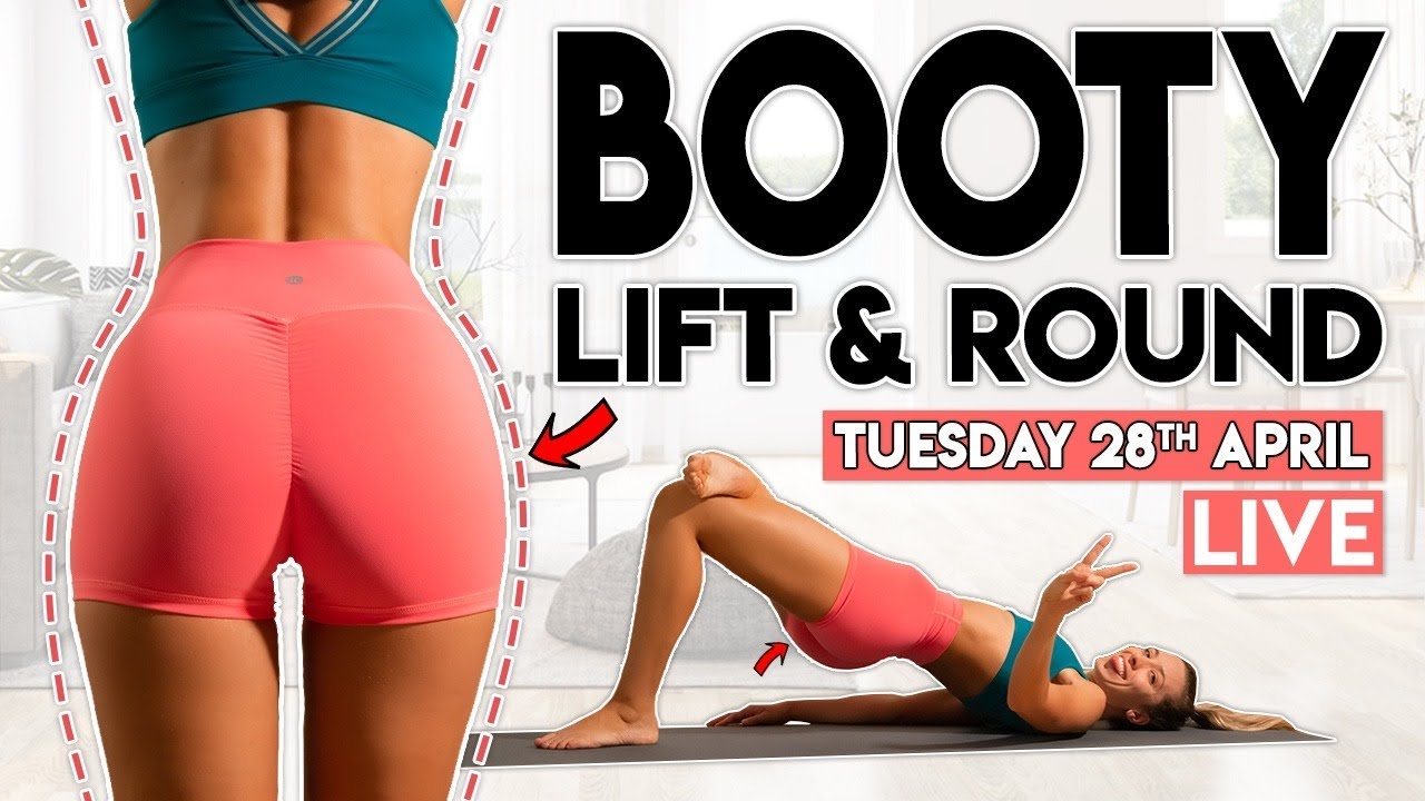 BOOTY ROUND and LIFT 40 minute Home Workout | Tuesday 28th April