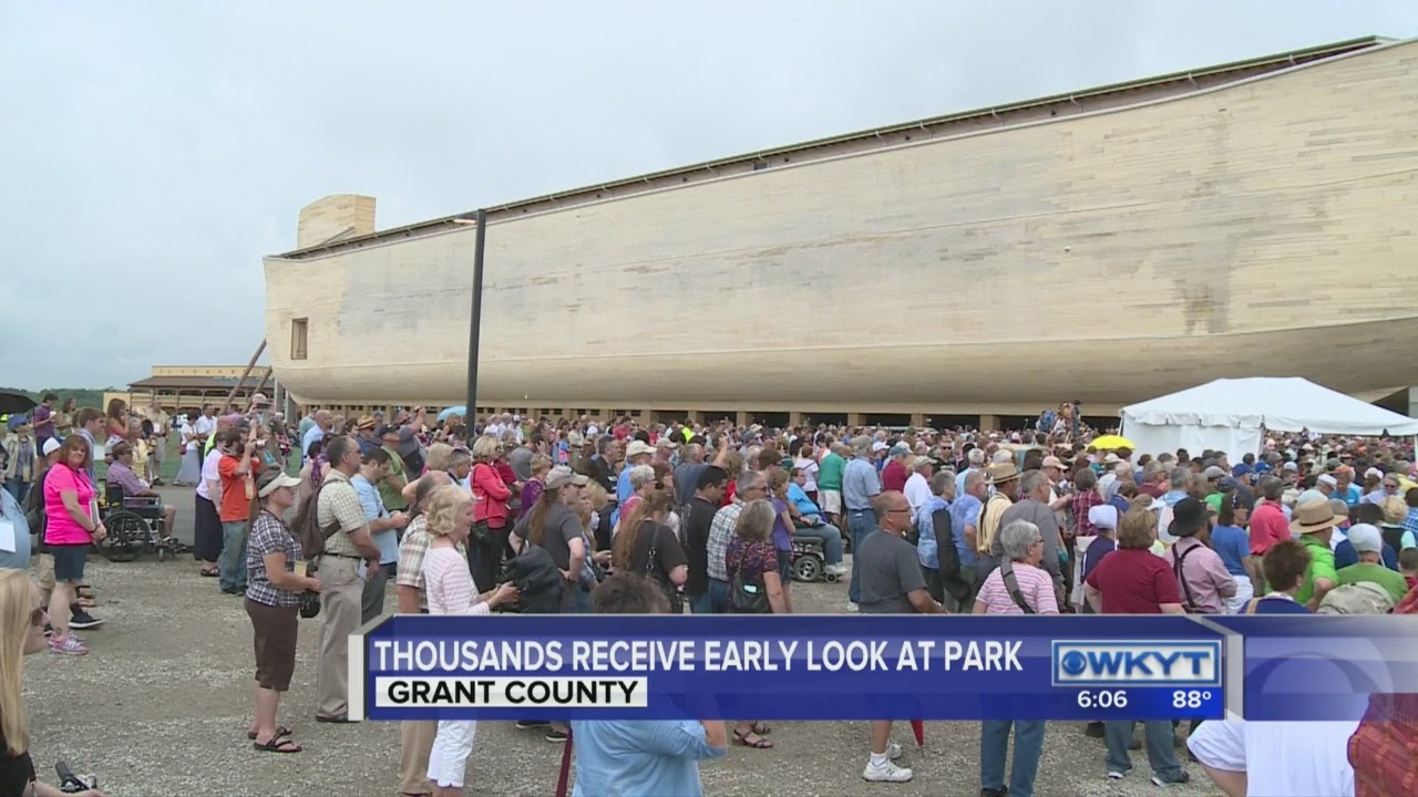 Officials cut ribbon on Ark Encounter attraction in northern Kentucky