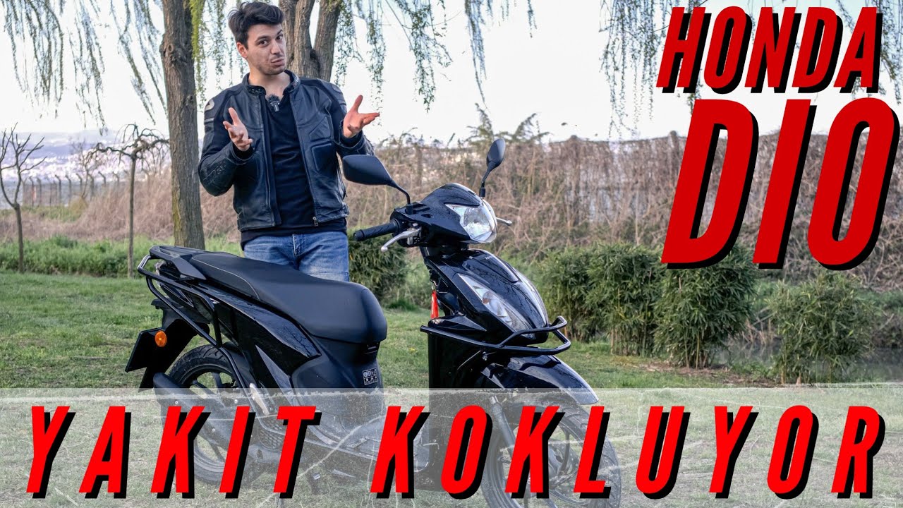 HONDA DİO DETAYLI İNCELEME / GERÇEKTEN 1.8 LİTRE Mİ YAKIYOR ?