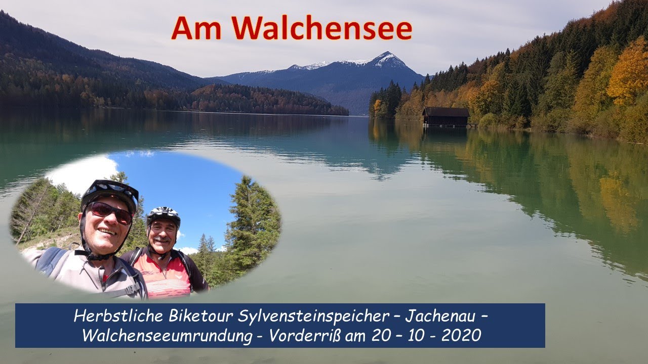 Herbstliche Biketour Walchenseeumrundung  20-10-20