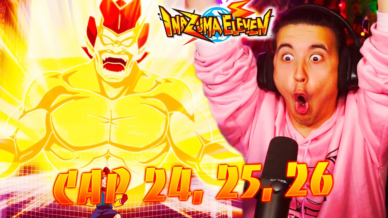 RAIMON VS ZEUS!!!! INAZUMA ELEVEN CAP 24, 25 y 26!!! | REACCIÓN!!