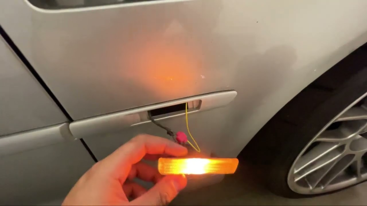 E46 Switchback Angel Eyes Turn Signal Method DIY