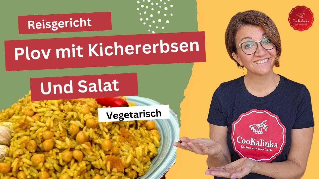 Plov mit Salat und Limo - Botschaft: Kann ich nicht, gibt es nicht! #plov #salatrezept #vegetarisch