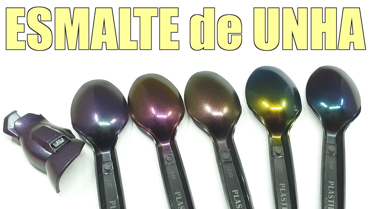 [134] Pintando com Esmalte de Unha no Aerógrafo - Gunpla e Kits de Plástico