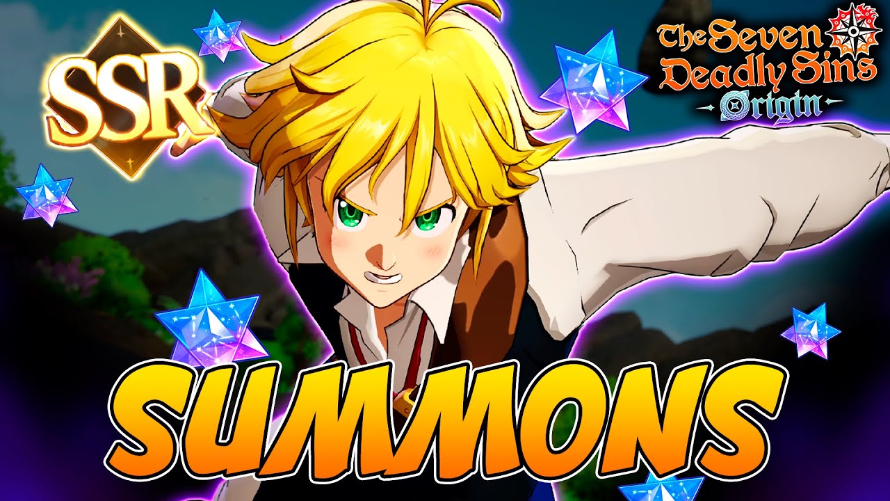 MIS PRIMERAS SUMMONS en 7DS ORIGINS &iexcl;QUIERO A MELIODAS!