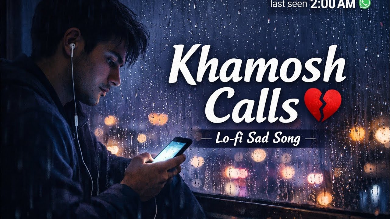 Khamosh Calls 💔 | Sad Lo-fi Song | Long Distance Love | Boy Voice | Indian Lo-fi Vibes