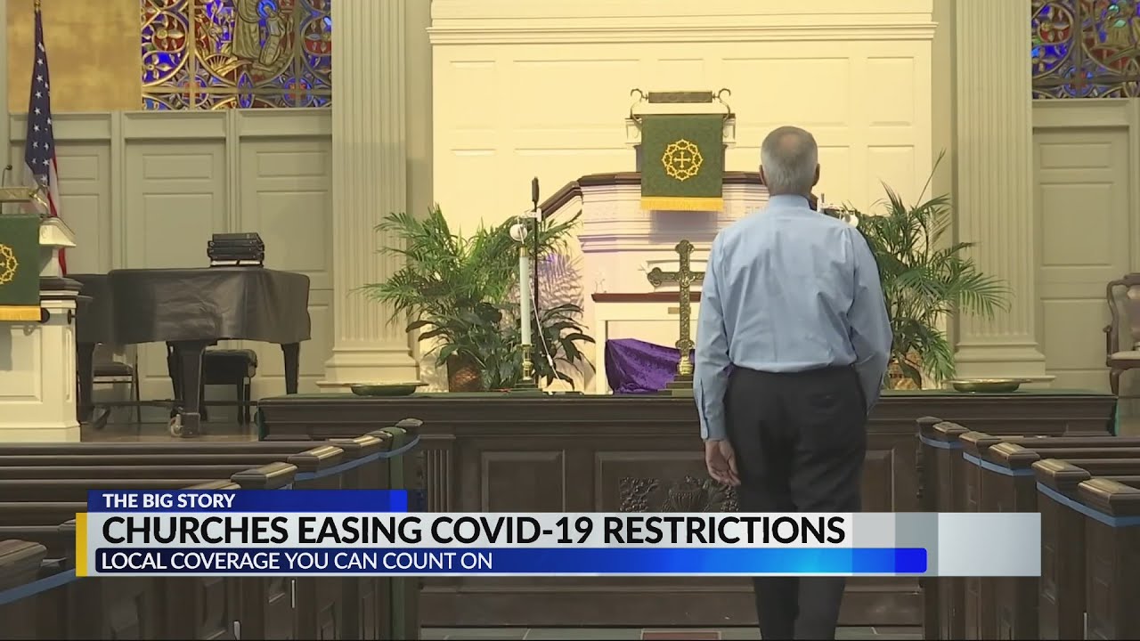 Alabama churches hoping to return to normalcy as COVID-19 cases decline