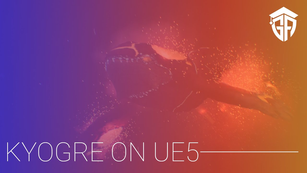 Kyogre sur UE5 par Jérémy SAVORY [ALUMNI 2021]