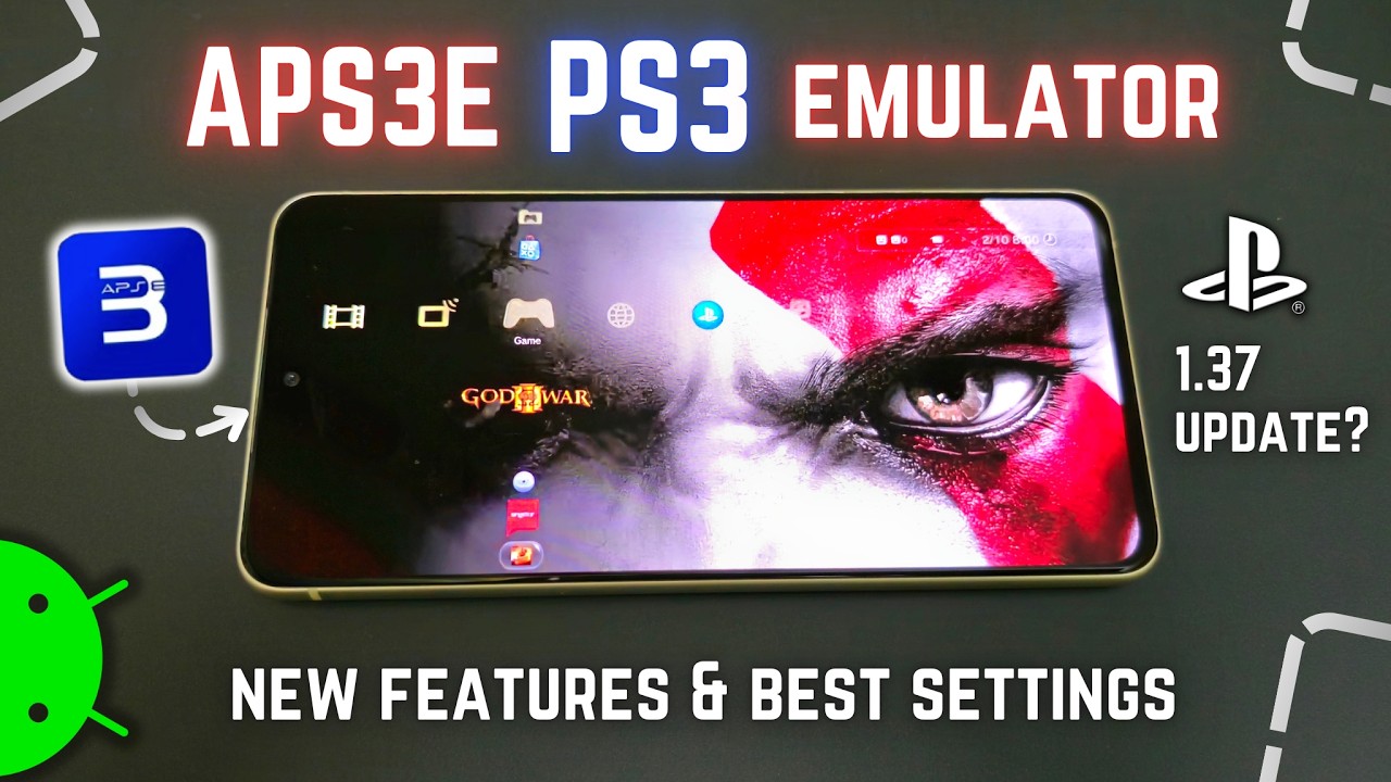 Обновление эмулятора PS3 APS3E v1.36 для Android — лучшие настройки!