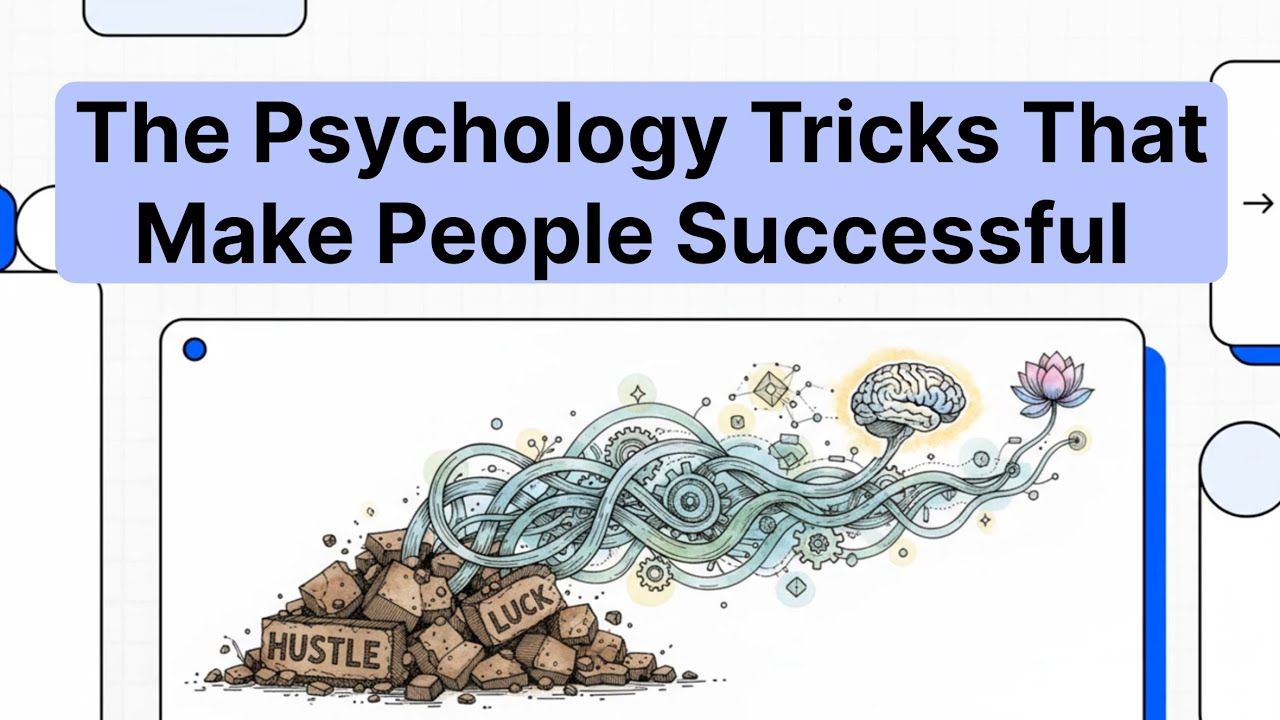 The Psychology Tricks That Make People Successful !!!