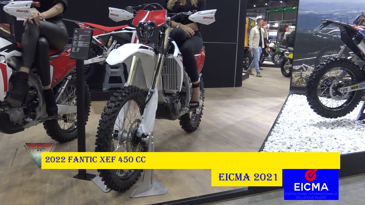 2022 Fantic XEF 450 CC Walkaround EICMA 2021 All New
