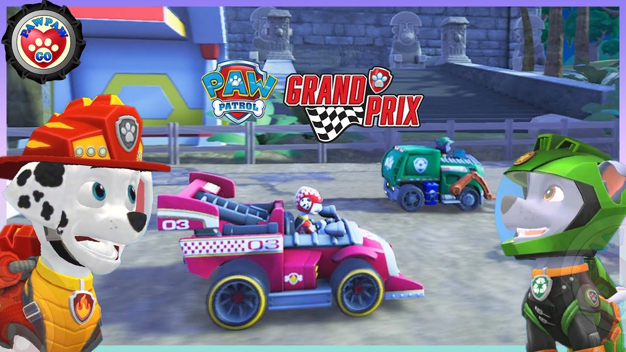 Paw Patrol Night Kart Journey - Grand Prix Evening Drive