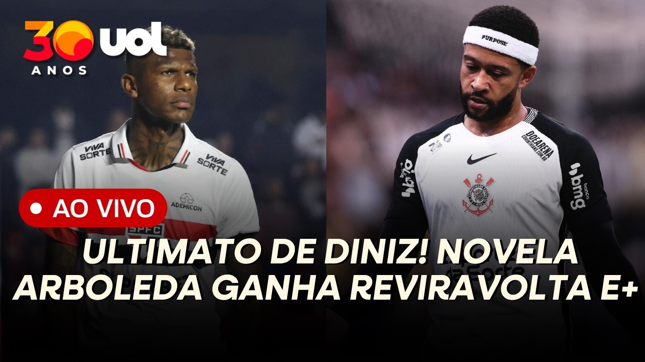 DINIZ D&Aacute; ULTIMATO SOBRE MEMPHIS; REVIRAVOLTA NA NOVELA ARBOLEDA; REAL MADRID QUER ENDRICK DE VOLTA?