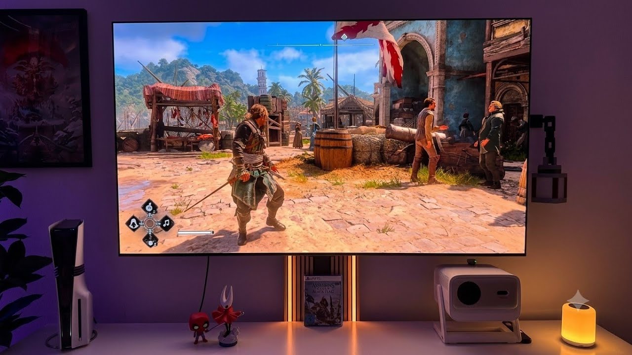 Тест HDR в AC Black Flag (ресинхронизация) на LG G6 OLED + PS5 Pro