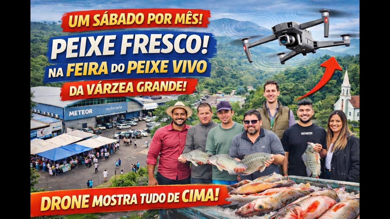 Feira do Peixe Vivo da Várzea Grande | Tradição, Trabalho e Orgulho de Gramado