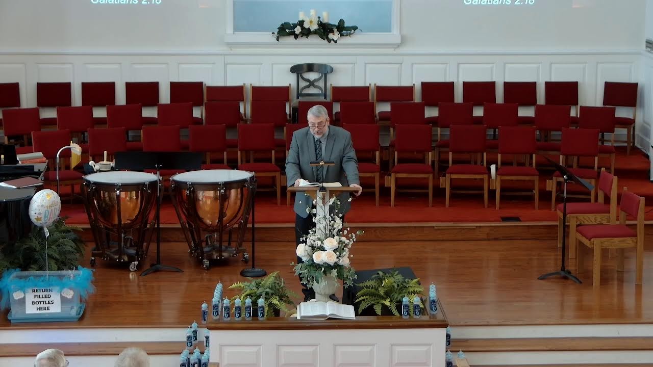 Sunday, January 4, 2026; Dr Greg Hyler; Galatians 2:15-18; First Baptist Church North Myrtle Beach