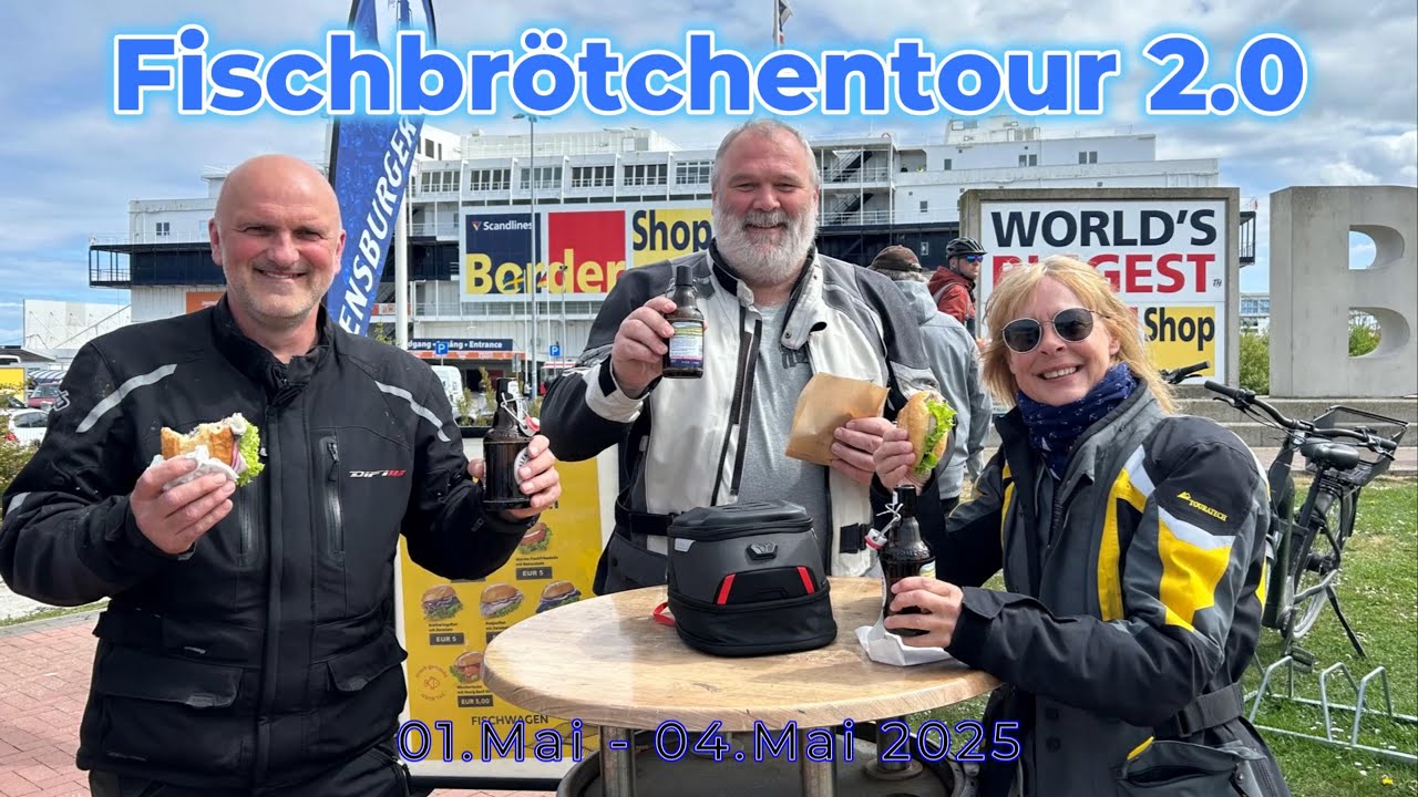2025 05 01 Fischbrötchentour 2.0 Teil 1 / Motorradtour an die Ostsee