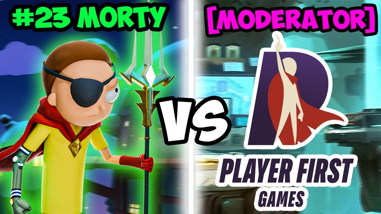 I Played A Player First Games Employee.. (Top Morty High Level Ranked Gameplay) (Patch 1.2.3)
