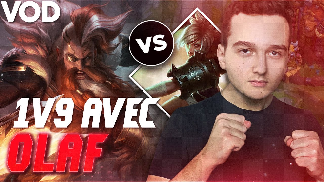 REPRISE DE OLAF : JE LES DETRUIS - SoloQ Challenger Top - Olaf vs Riven - Patch 14.3